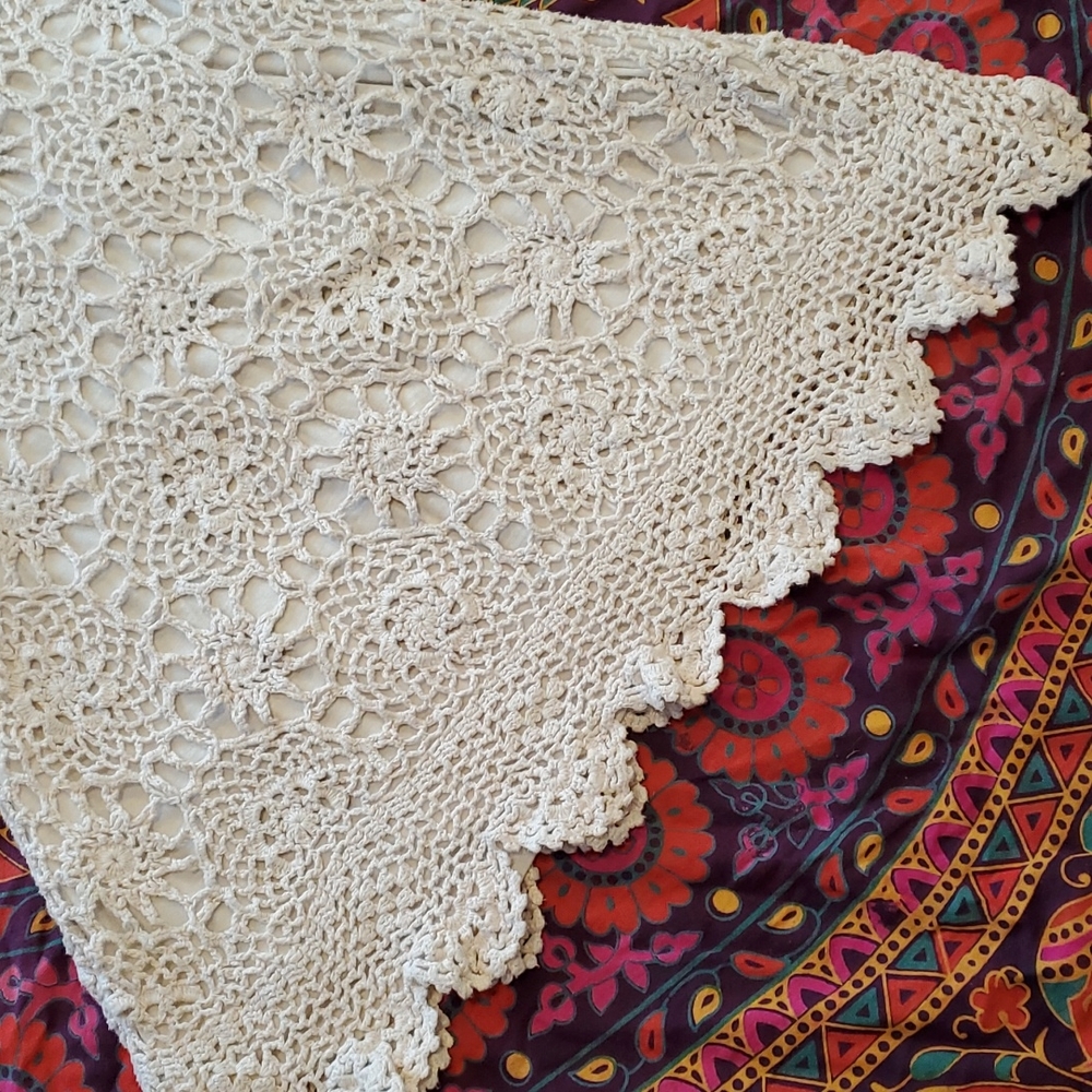 Vintage 70s one of a kind crochet dress - Picture 13 of 16